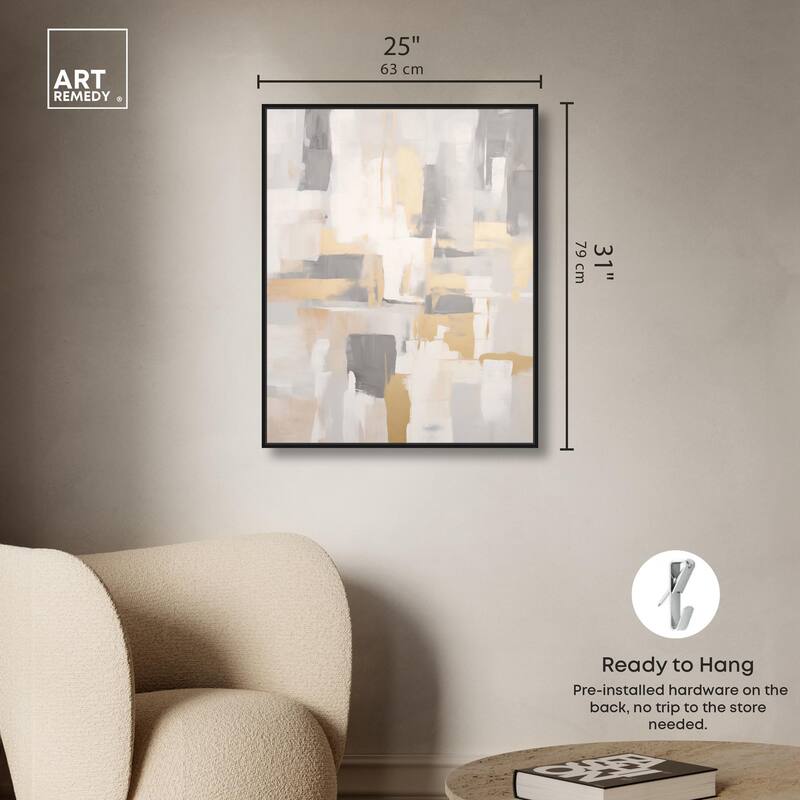 Soft Brilliance I Canvas by Art Remedy