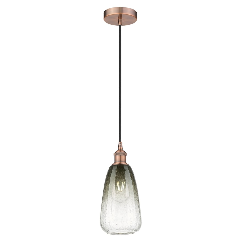 Innovations Lighting Endless Possibilities Edison - Brookhaven Almond - 1 Light 6" Cord Hung Mini Pendant