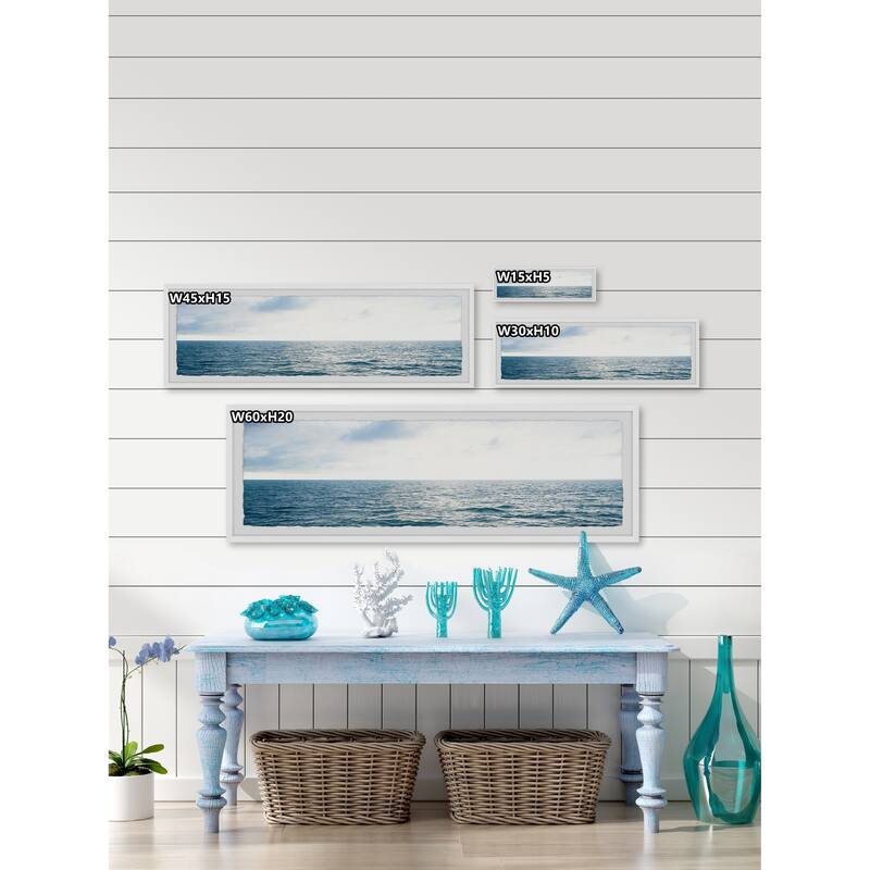 'Dive Into the Ocean' Framed Painting Print