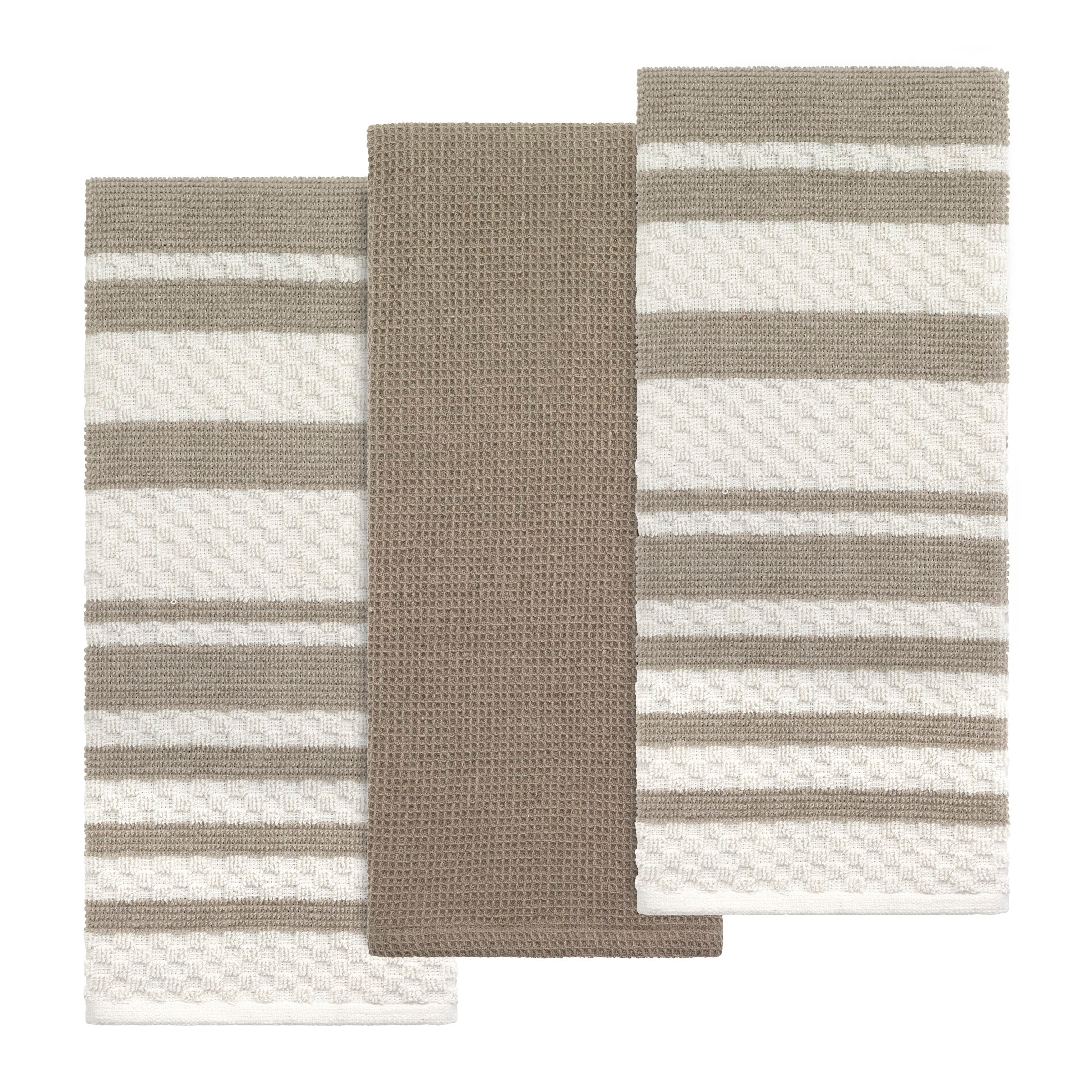 Izod Essex 3-Piece Kitchen Towel Set - Kitchen Towel 3 Pack