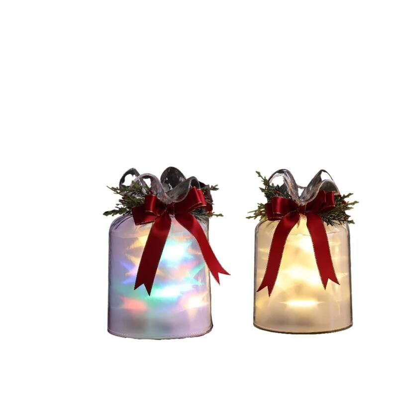 LED Lighted Stars Gift Bag with Music - 7.75" - Set of 4
