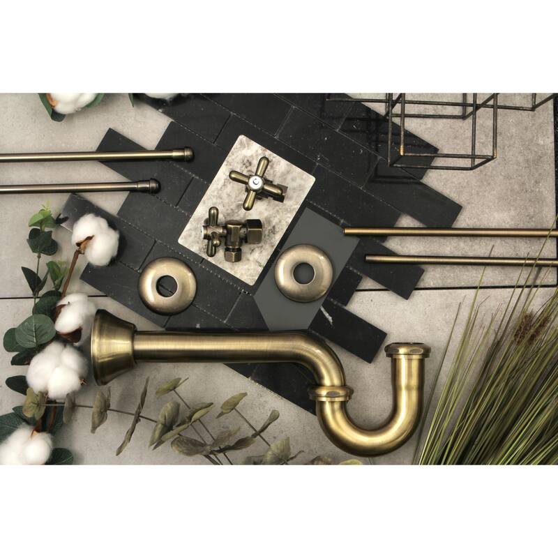 Trimscape Plumbing Supply Kit Combo in Polished Nickel