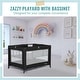 preview thumbnail 24 of 26, Dream On Me Zazzy Portable Playard with Bassinet