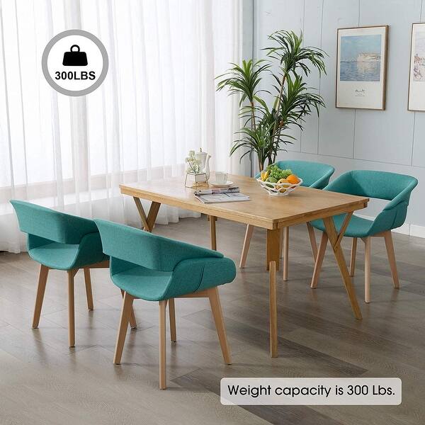 Ivinta Modern Accent Armchairs Kitchen Dining Room Chairs Set Of 2 Overstock 31428097