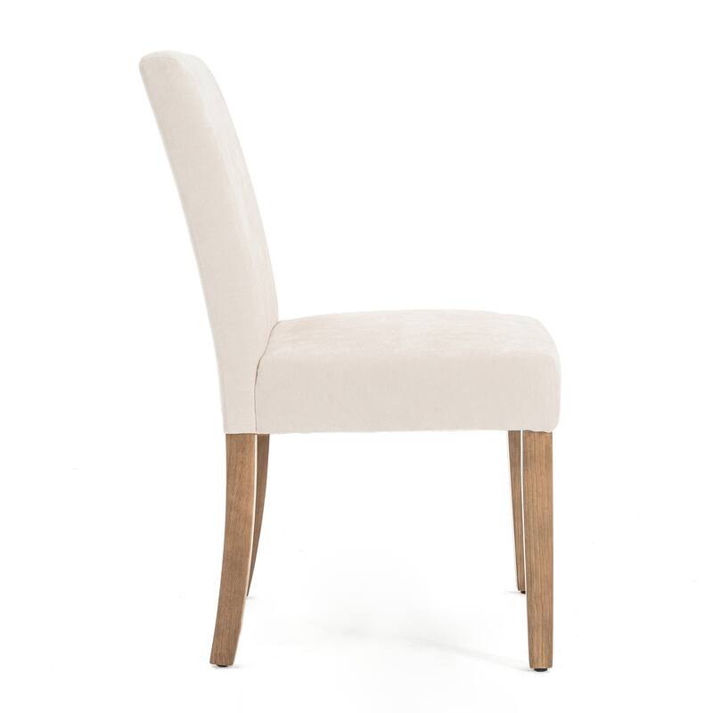Upholstered Dining Chairs Set of 4, Armless Kitchen Chairs