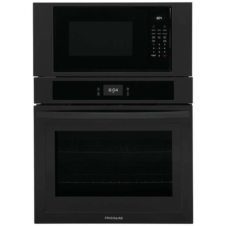 Frigidaire FCWM3027A 30" Wide 6.9 Cu. Ft. Oven and Microwave Combo - Black