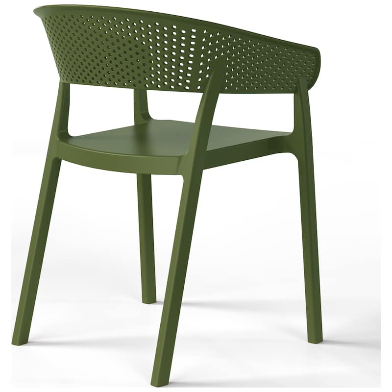 Frond and Form 2-Person Outdoor Round Dining Set