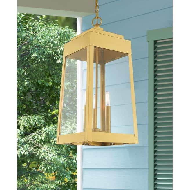 Livex Lighting 3-Light Outdoor Pendant Lantern, 20860