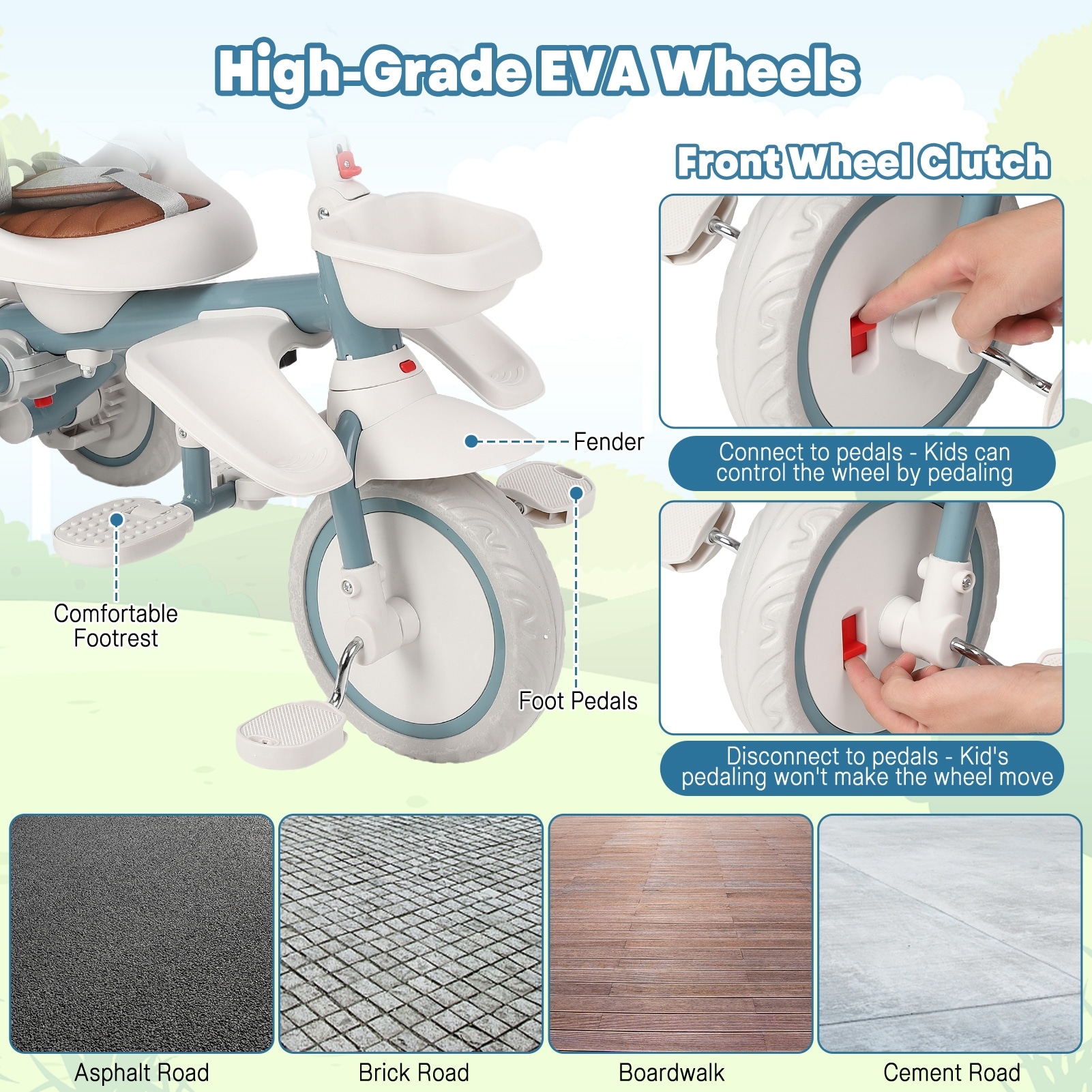 Baby bicycle with push handle new arrivals