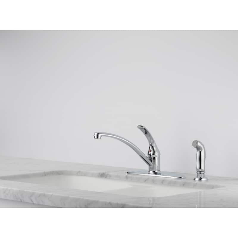 Delta Foundations Kitchen Faucet with Side Spray