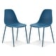 preview thumbnail 5 of 103, Poly and Bark Isla Chair (Set of 2) Lago Blue