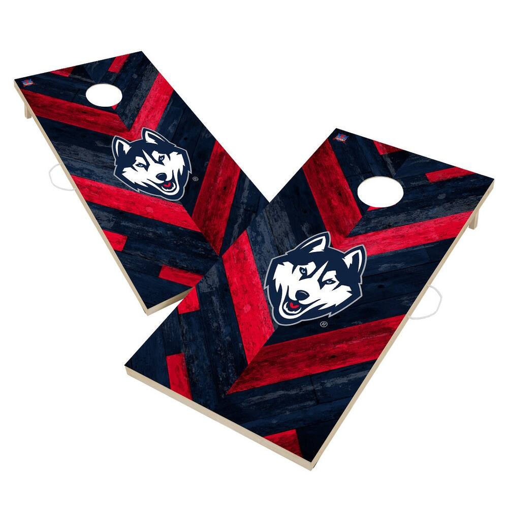 Connecticut UCONN Huskies Cornhole Board Set