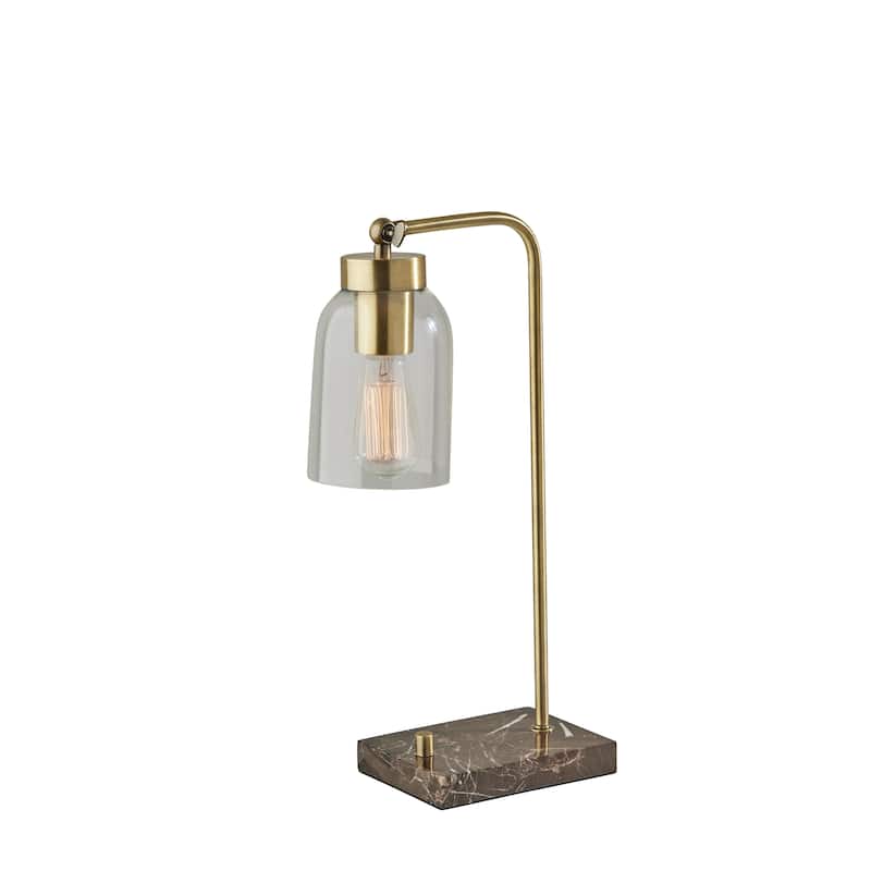 Bristol Desk Lamp - Antique Brass