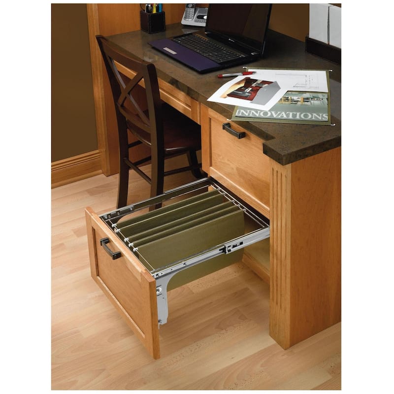 Rev-A-Shelf Pull Out File Organizer for 15 Inch Cabinets