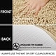 preview thumbnail 59 of 134, Deconovo Chenille Bath Rugs - Thick Plush Microfiber, Non-Slip Washable Bathroom Mats