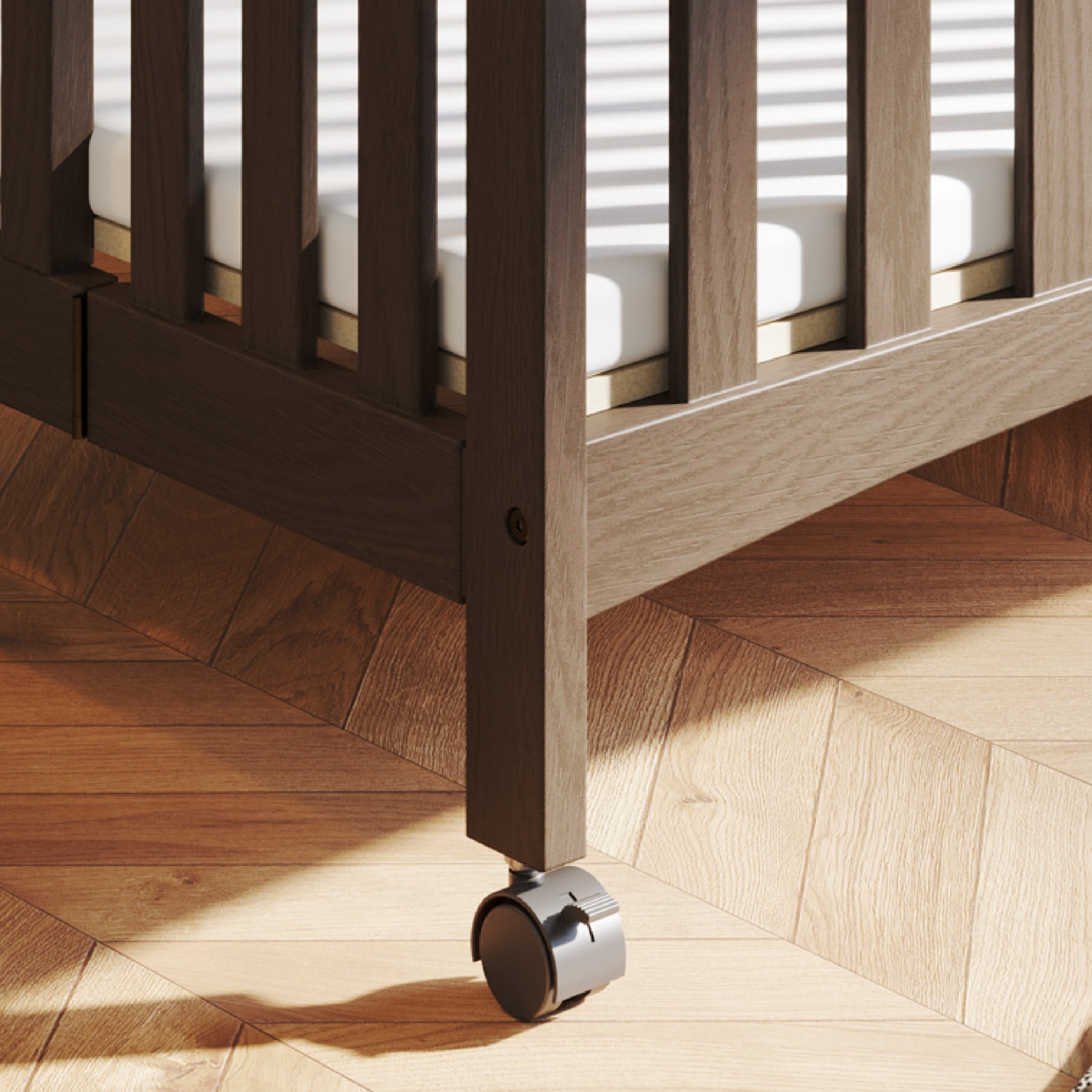Forever Eclectic London Folding Mini Crib 39.25