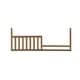 preview thumbnail 1 of 0, Westfield 55" Wide Traditional Toddler Guard Rail, Harvest Brown