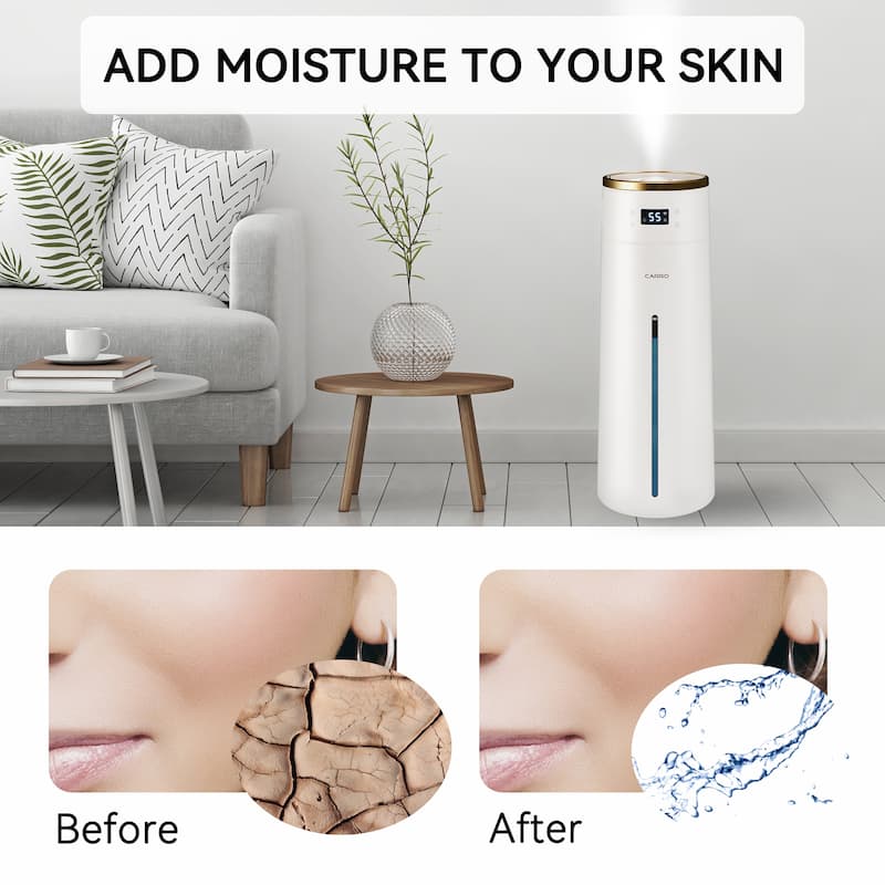 3L Top Fill Mist Humidifiers for Bedroom Middle Room