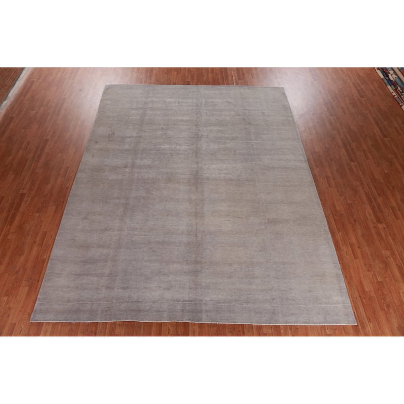 Vegetable Dye Gabbeh Persian Area Rug Handmade Wool Carpet - 10'0" x 12'10"