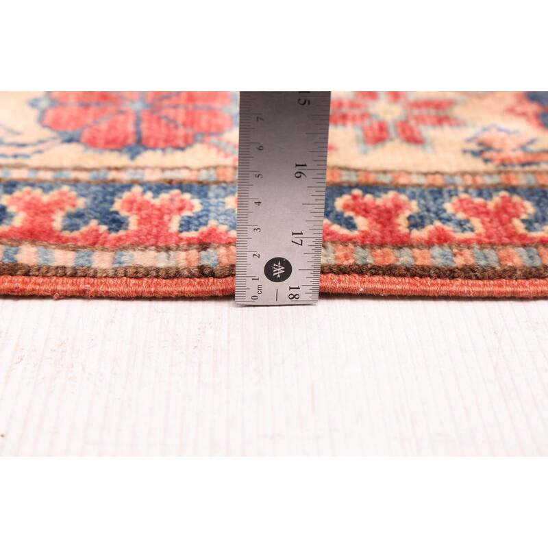 ECARPETGALLERY Hand-knotted Finest Ghazni Red Wool Rug - 4'3 x 6'7