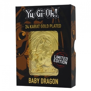Yugioh! Baby Dragon 24 Karat Gold Plated Metal Card - Bed Bath & Beyond - 36494289 Yugioh! Baby Dragon 24 Karat Gold Plated Metal Card - Bed Bath & Beyond - 36494289