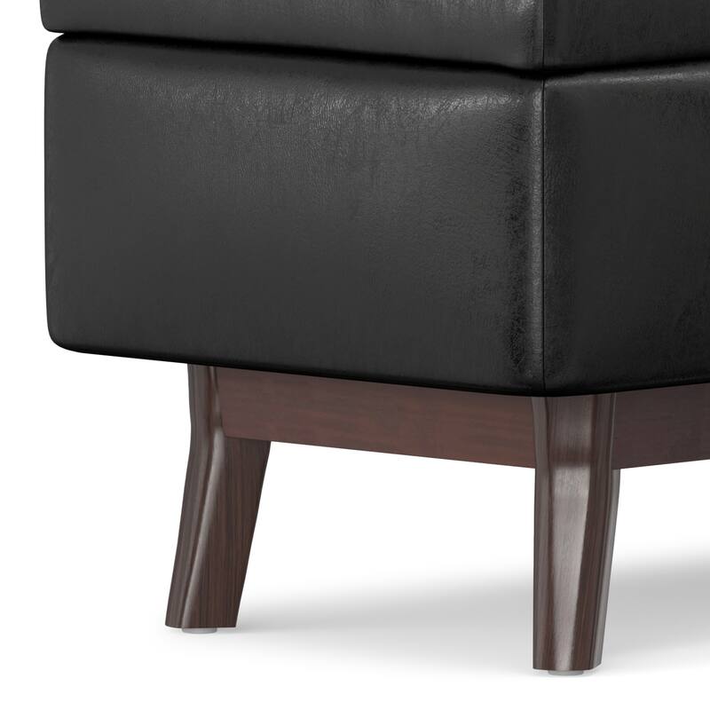 Wyndenhall Ethan Mid-century Modern Rectangular Table Ottoman