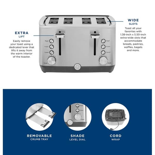 GE 4-Slice Toaster