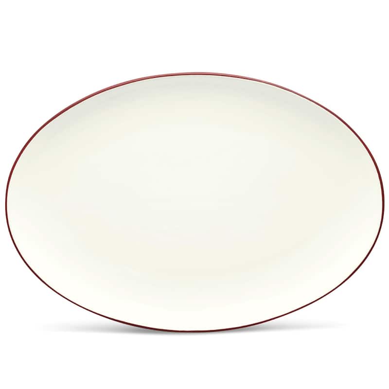 Noritake Colorwave Oval Platter, 16" - Raspberry