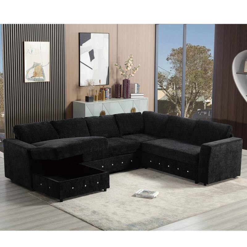 110.75" Sectional Sofa Oversized modular sofa