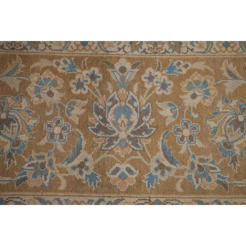 Traditional Najafabad Persian Vintage Rug Handmade Wool Carpet - 11'0" x 16'4"