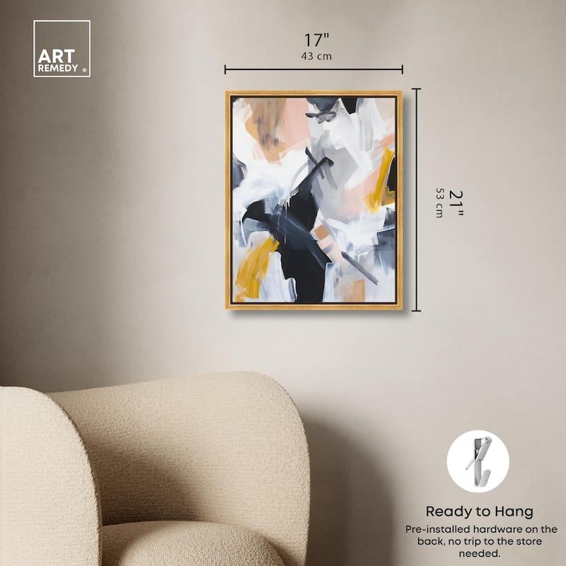 Rustic Noir Canvas by Art Remedy