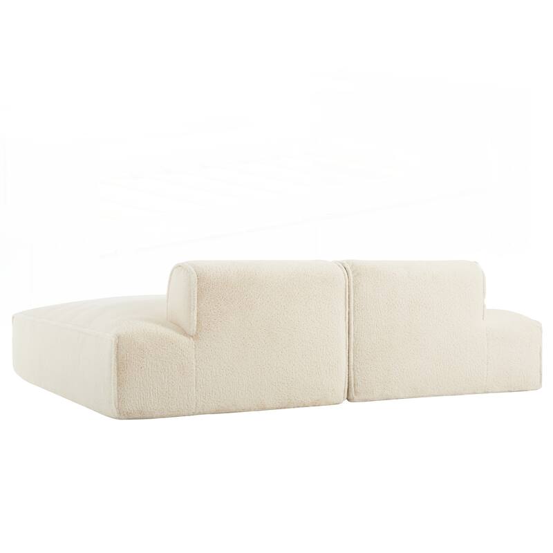 90 Inch Oversized Modular Sectional Sofa