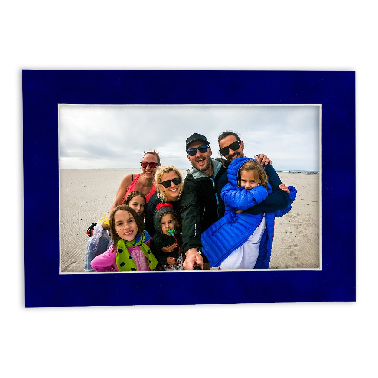  5x7 Mat for 8x10 Frame - Precut Mat Board Acid-Free Navy 5x7  Photo Matte Made to Fit a 8x10 Picture Frame, Premium Matboard for Family  Photos, Show Kits, Art, Picture Framing
