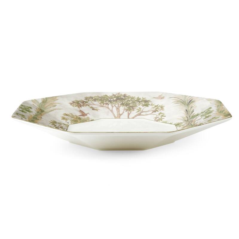 Kit Kemp for Spode Tall Trees Octagonal Platter - 14 Inch