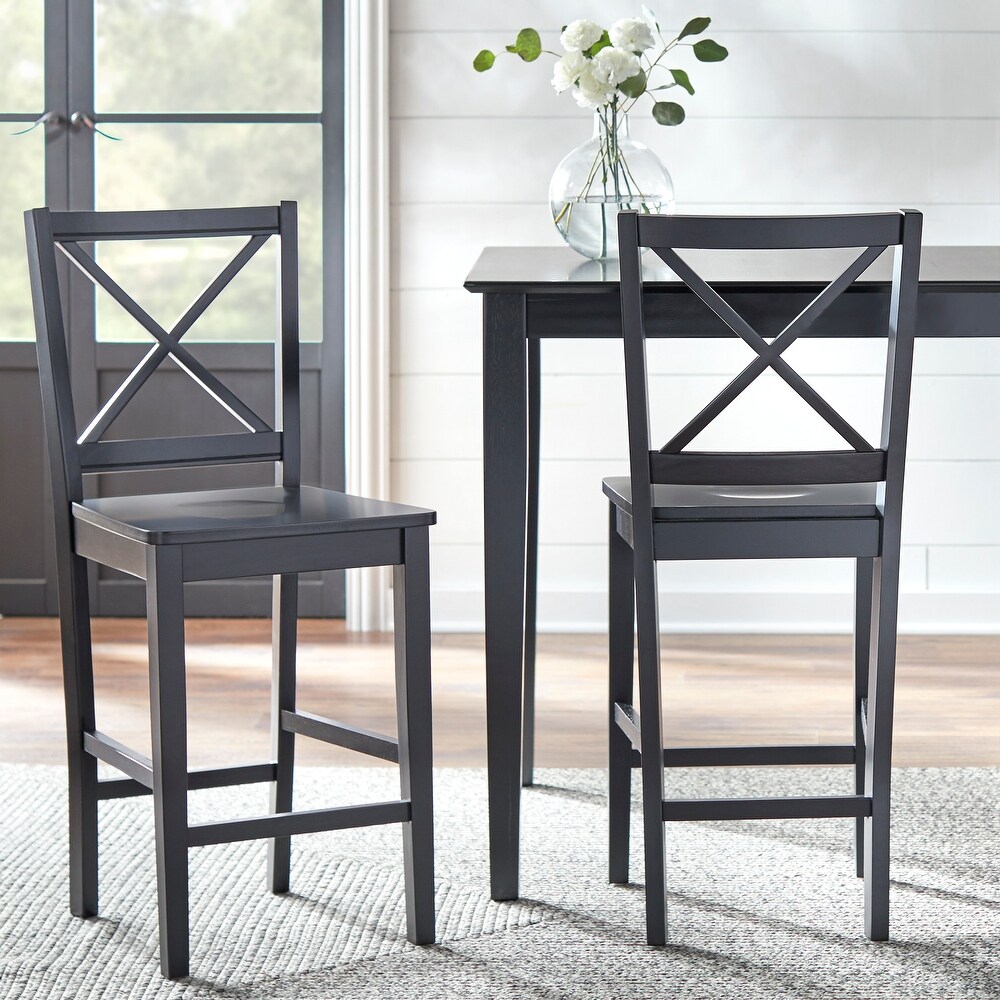 Espresso Finish Counter and Bar Stools - Bed Bath & Beyond