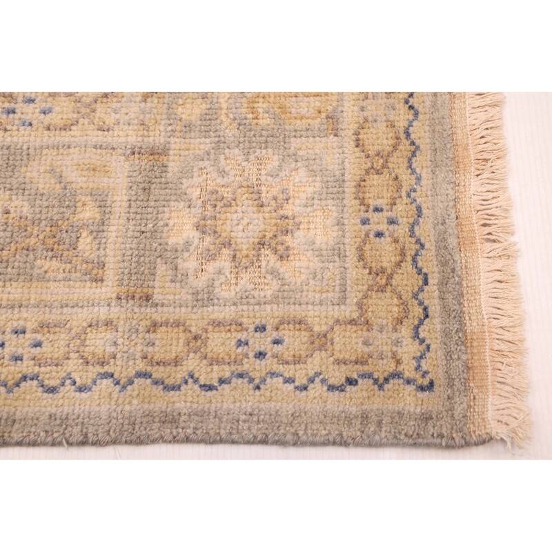 ECARPETGALLERY Hand-knotted Jules Serapi Beige Wool Rug - 5'2 x 8'10