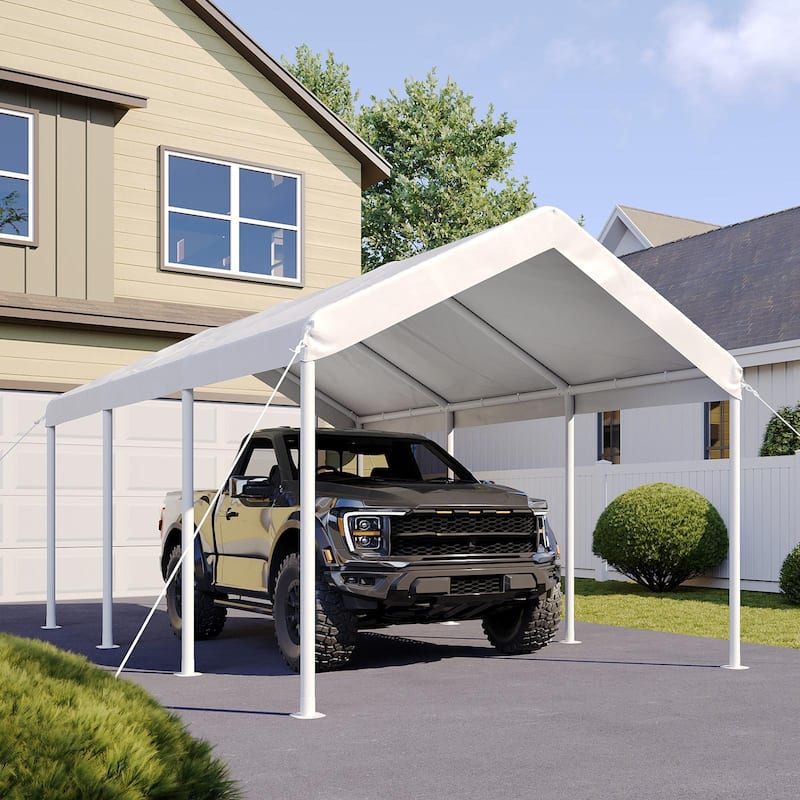 Aoxun 10x20 ft Heavy Duty Carport