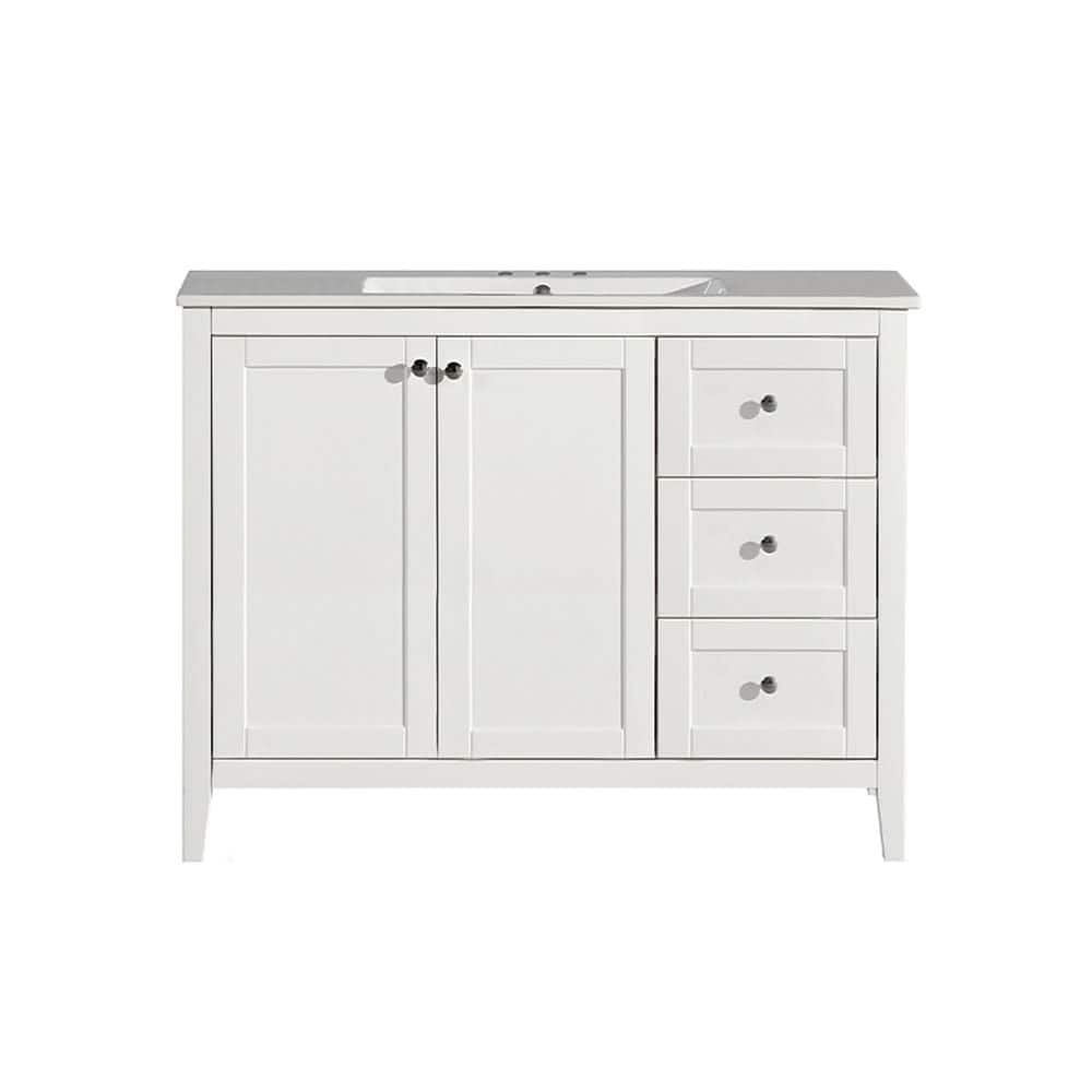 Swiss Madison SM-BV414-3 Cannes 48" Free Standing Single Basin Vanity
