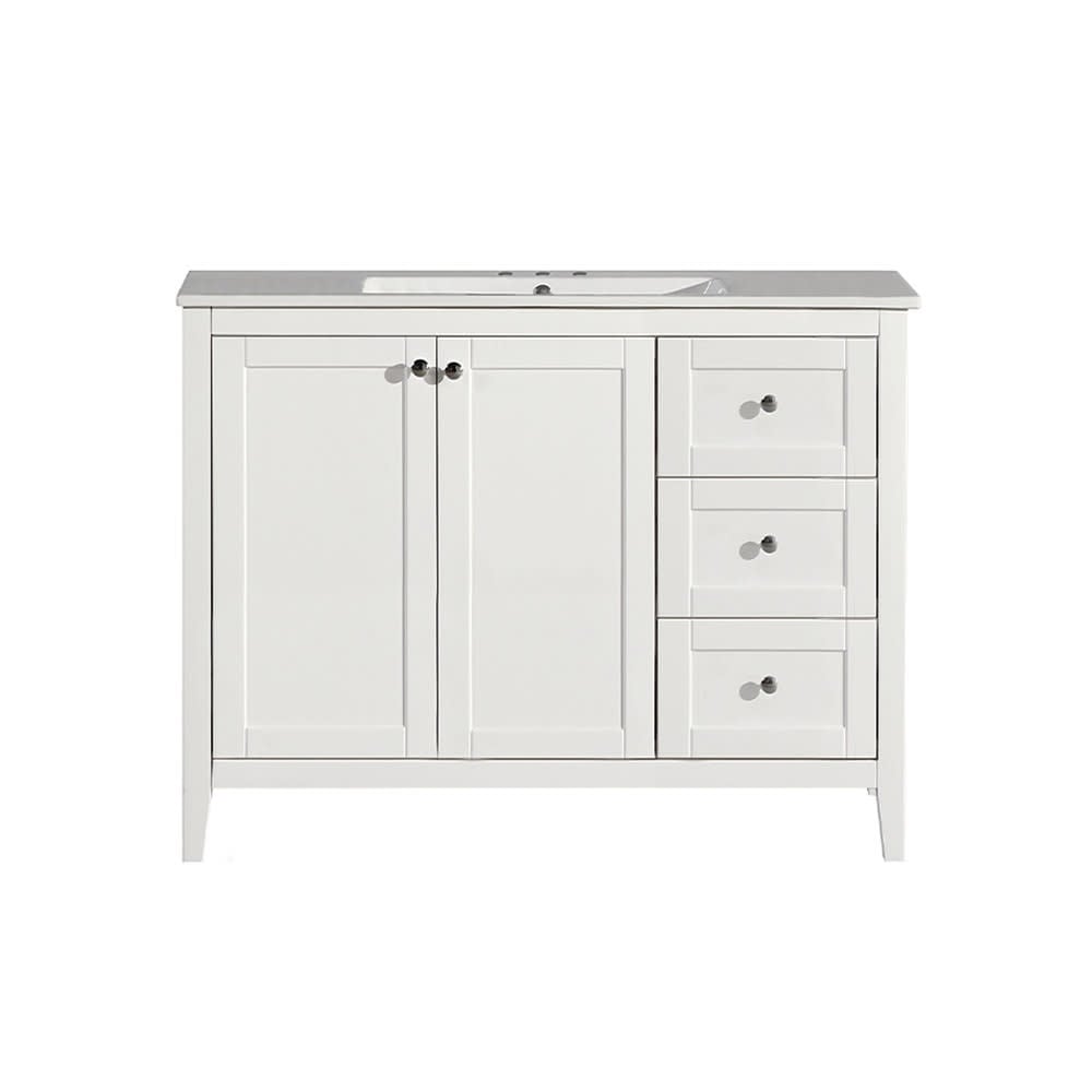 Swiss Madison SM-BV414-3 Cannes 48" Free Standing Single Basin Vanity