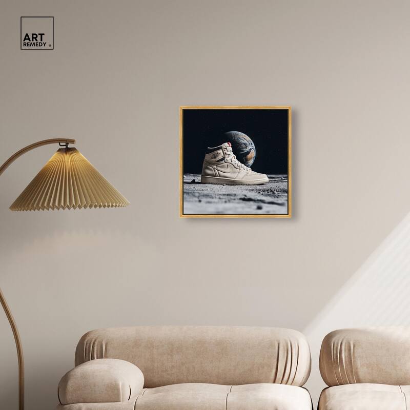 Zero-G Jordans Canvas by Art Remedy