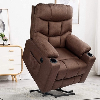 Electric Power Lazy Boy Recliner Chair Sofa with Vibration Massage ...