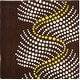 preview thumbnail 32 of 33, SAFAVIEH Handmade Soho Elvyra Waves N.Z. Wool Rug 6' Square - Brown/Beige - Square