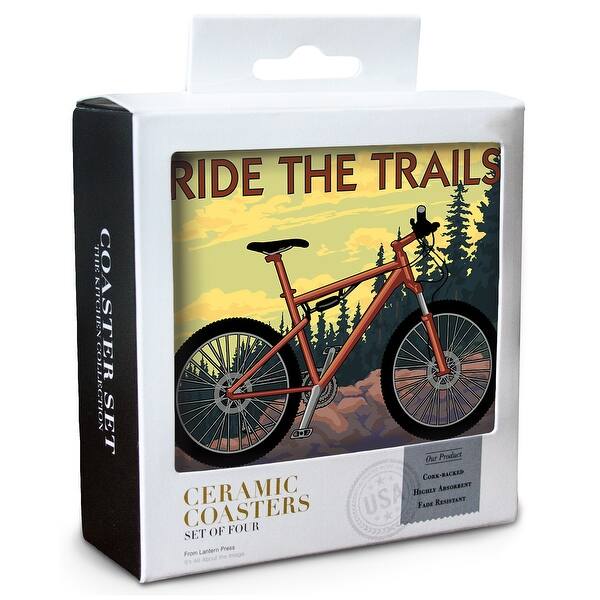Shop Winter Park Colorado Mountain Bike Scene Lantern Press