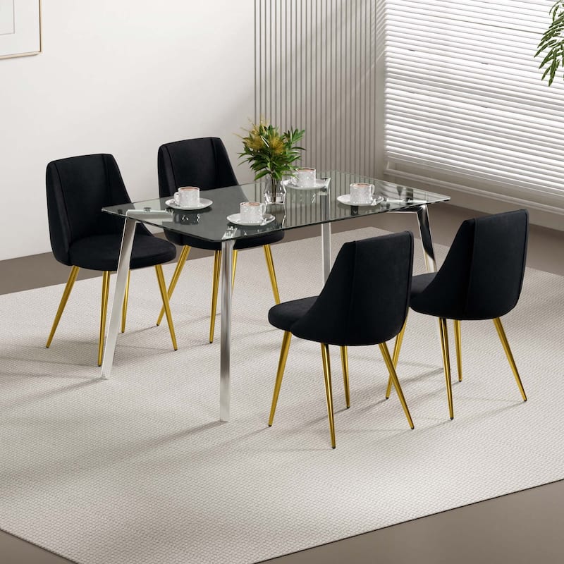 Velvet Dining Chairs(set of 4)