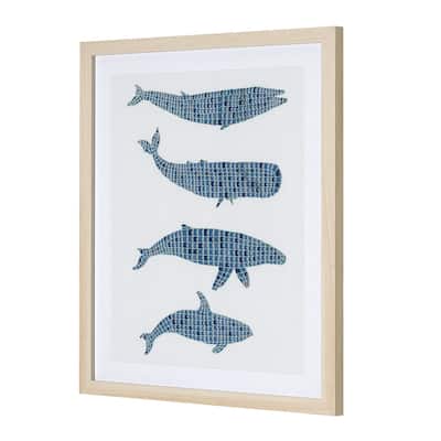 American Art Decor The Hatchlings Mosaic Wall Decor - 17.12" x 21.12"