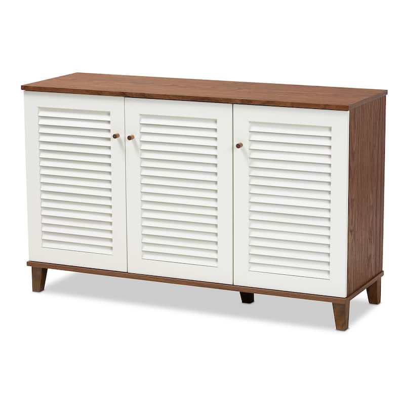 Carson Carrington Kaettilstorp 8-shelf Shoe Cabinet