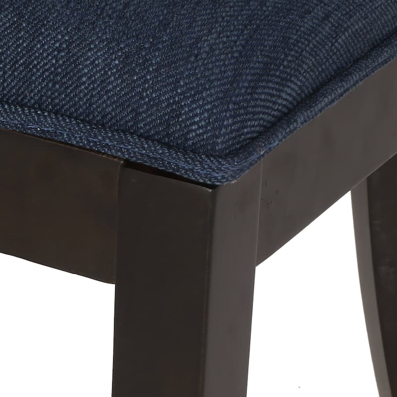 Thurber Upholstered Birch Wood Dining Chairs (Set of 2) by Christopher Knight Home