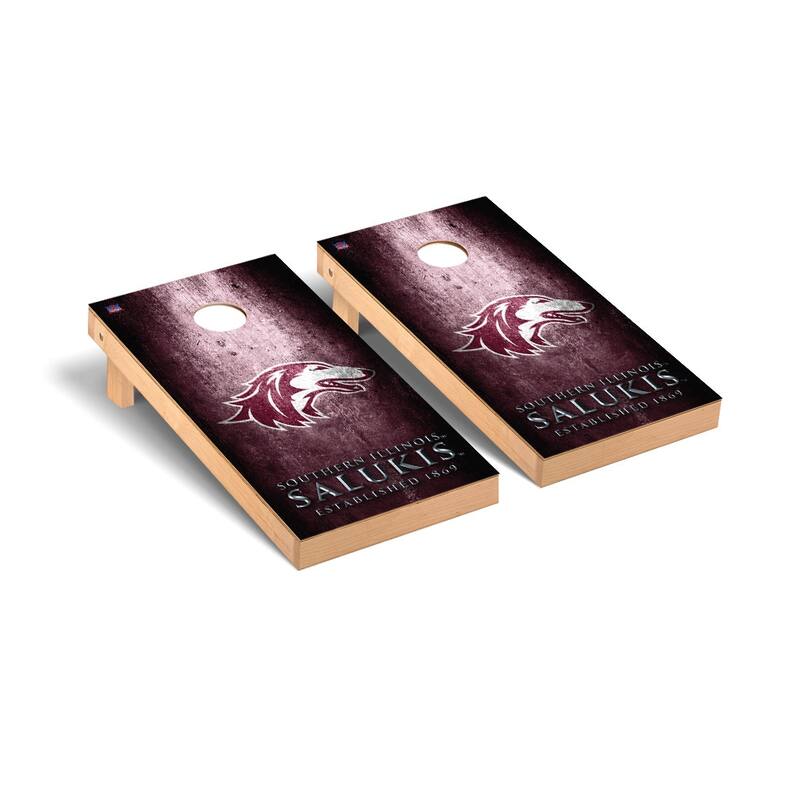 Southern Illinois SIU Salukis Museum Cornhole Board Set