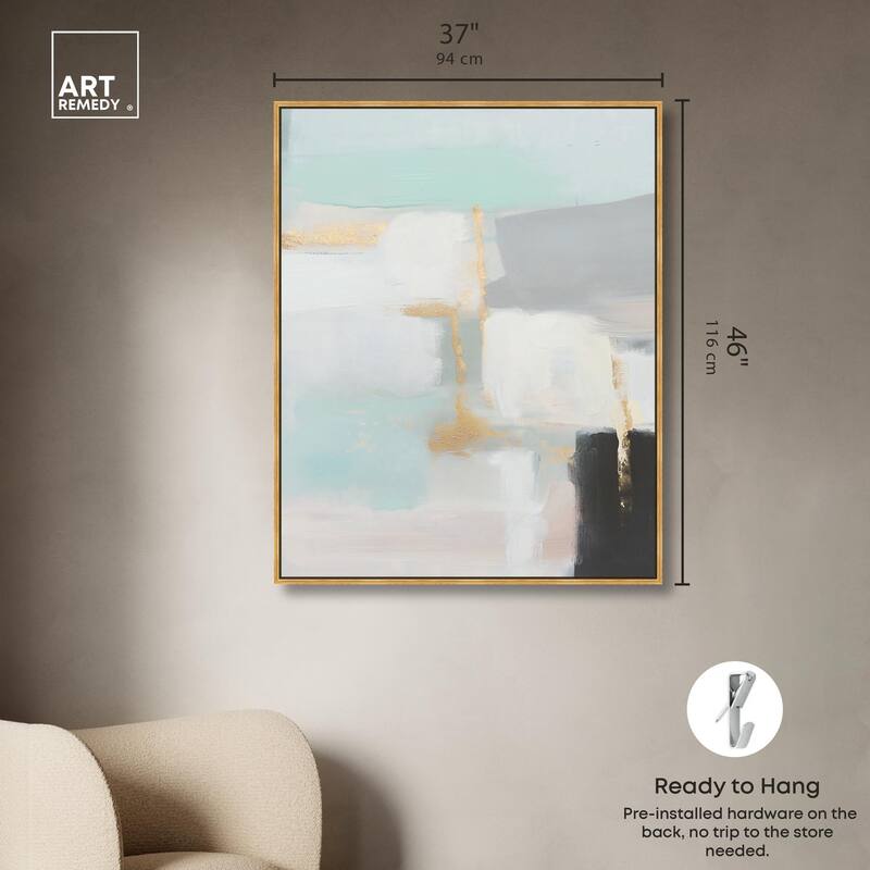 Pale Radiance II Canvas by Art Remedy