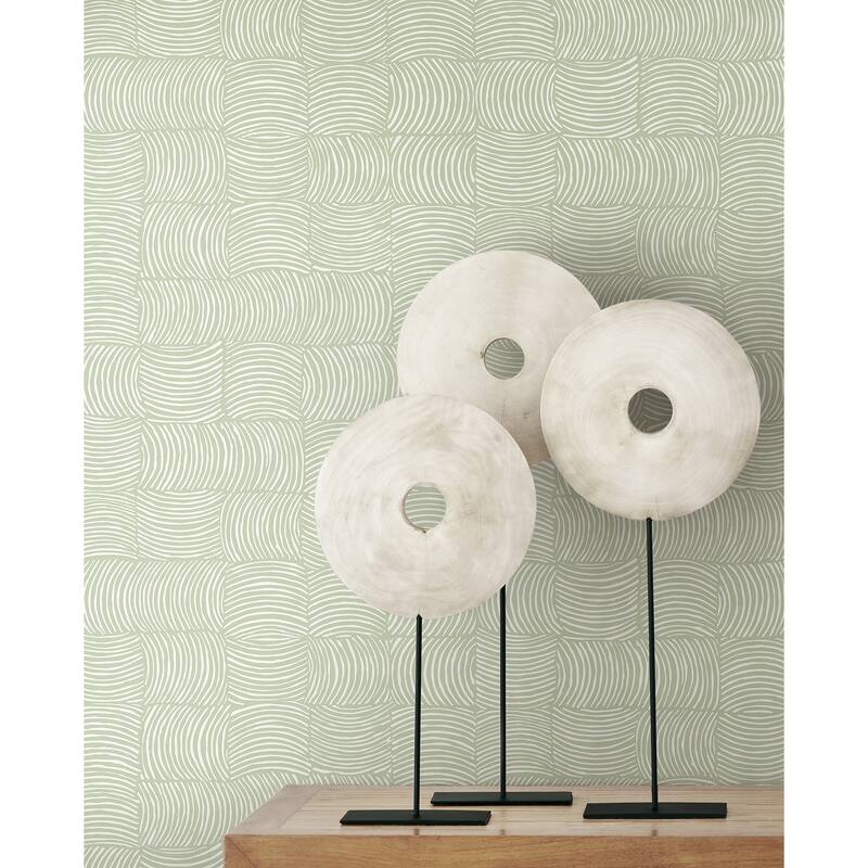 Seabrook Designs Waladli Non-Woven Unpasted Wallpaper